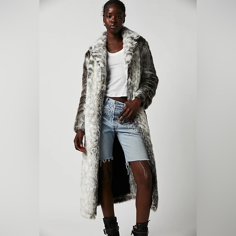 Unreal Fur Kathmandu Faux Fur Coat